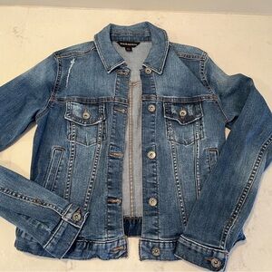 Rock and Republic Distressed Jean Jacket